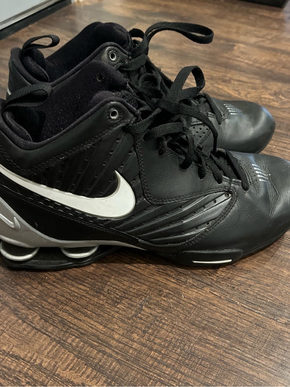 Nike Shox BB4 407636-001 Black Metallic Women's Size 9.5